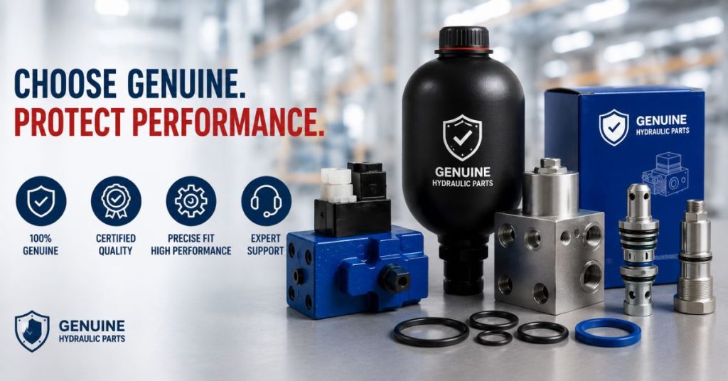 genuine vs duplicate hydraulic spares