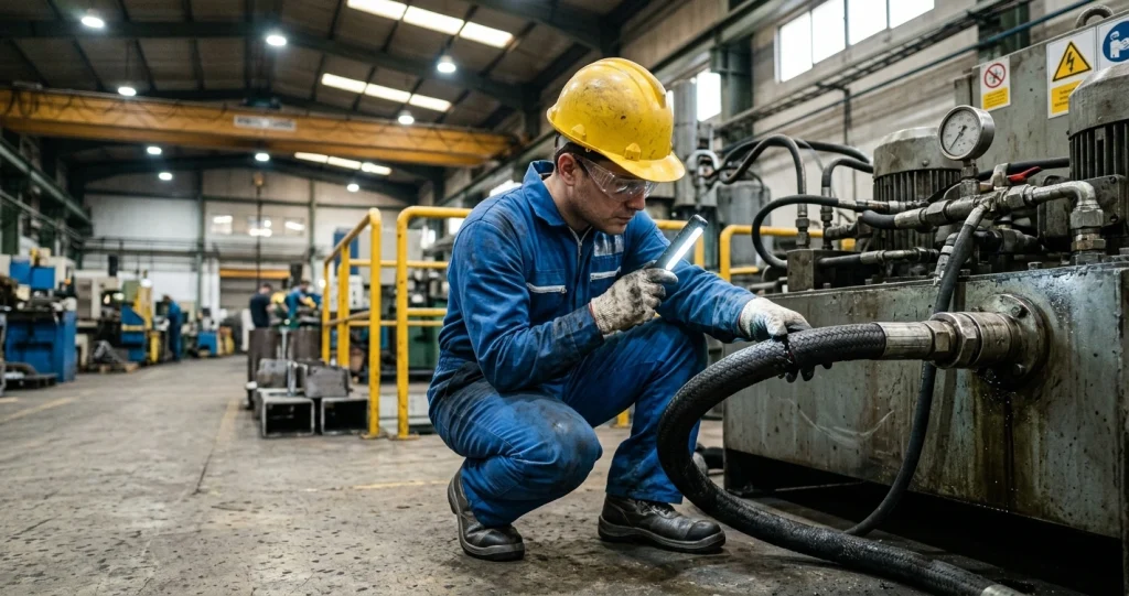 hydraulic hose failure